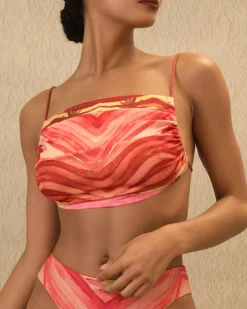 Aiko Crop Top-Sunset<Andrea Iyamah Sale