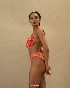 Aiko Crop Top-Sunset<Andrea Iyamah Sale