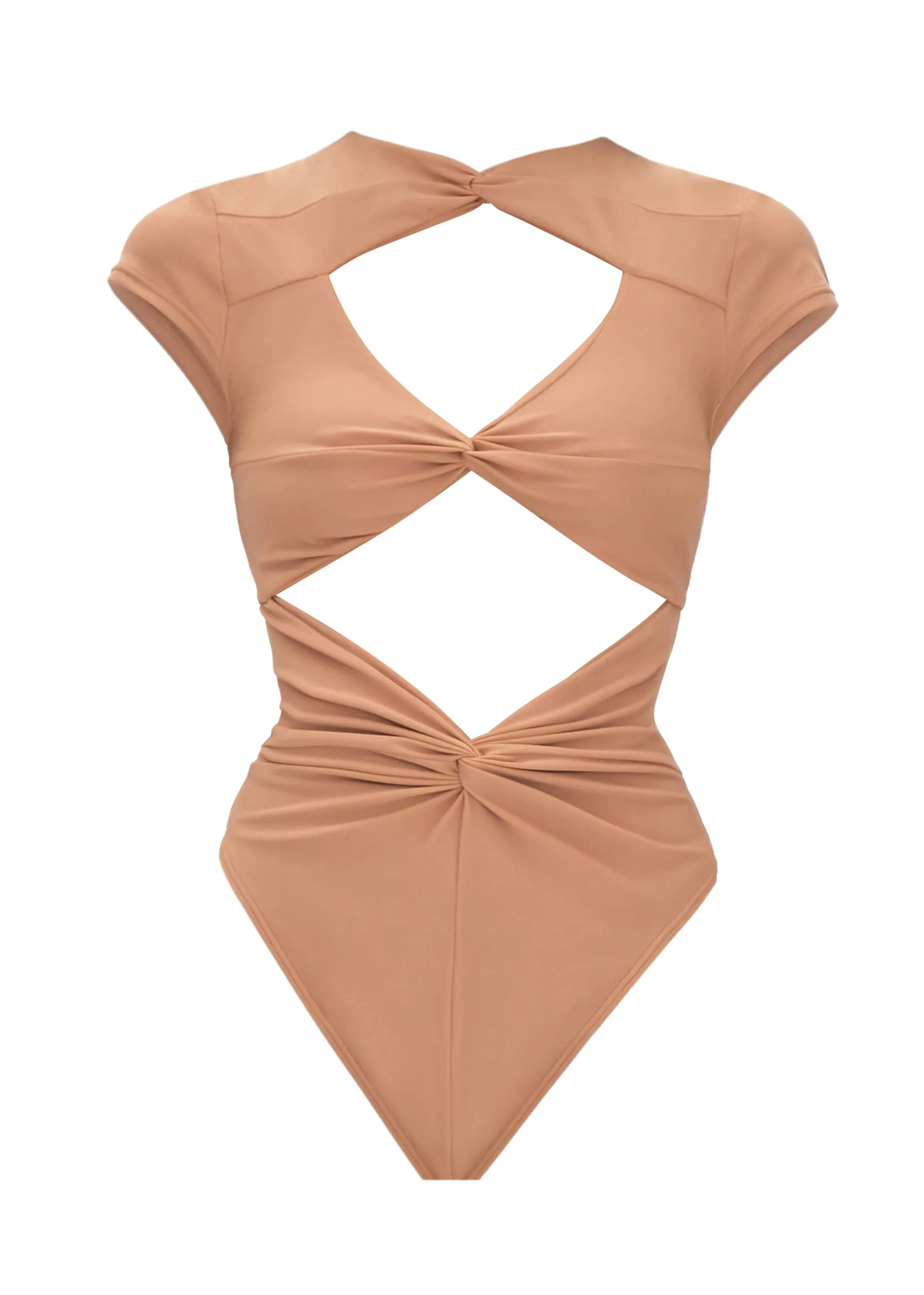 Aluna Nude One Piece Swimsuit<Andrea Iyamah Sale