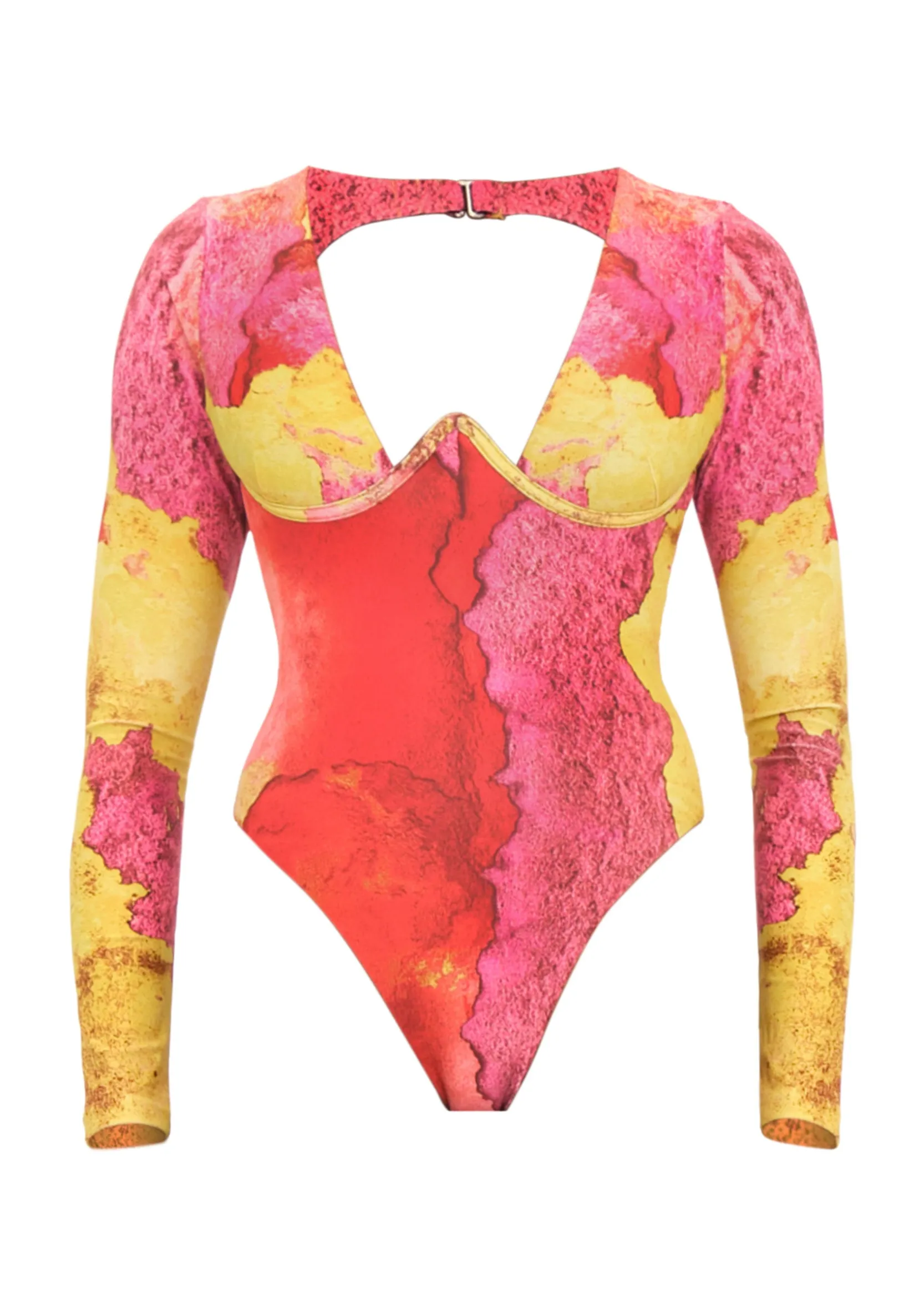Amar One Piece Swimsuit-Eros Print<Andrea Iyamah Shop