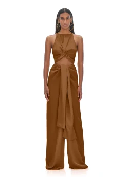 Aminata Brass Jumpsuit<Andrea Iyamah Flash Sale