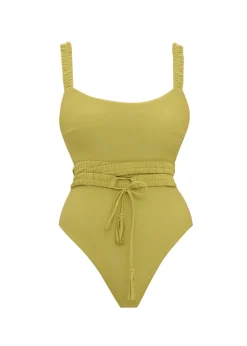 Antii One Piece Swimsuit-Wasabi<Andrea Iyamah Shop