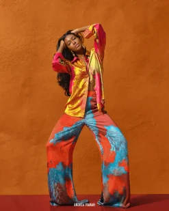 Ara Pants-Eros Print<Andrea Iyamah Outlet