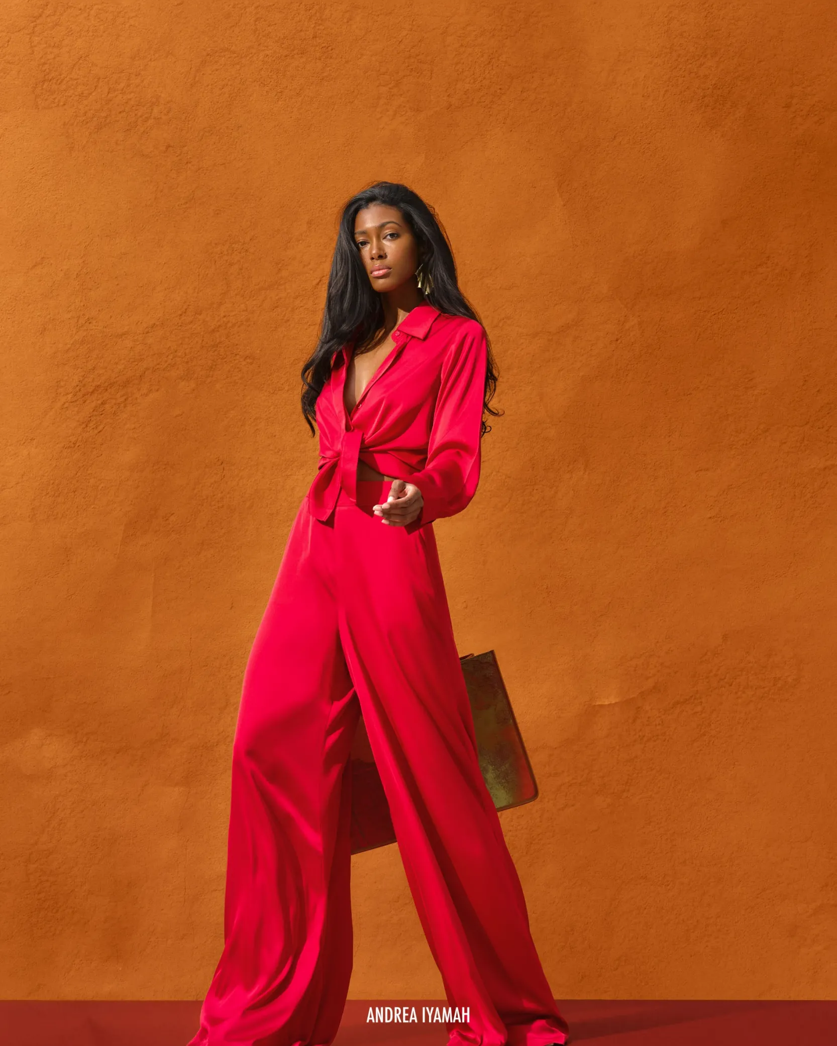 Ara Pants-Ruby<Andrea Iyamah Cheap