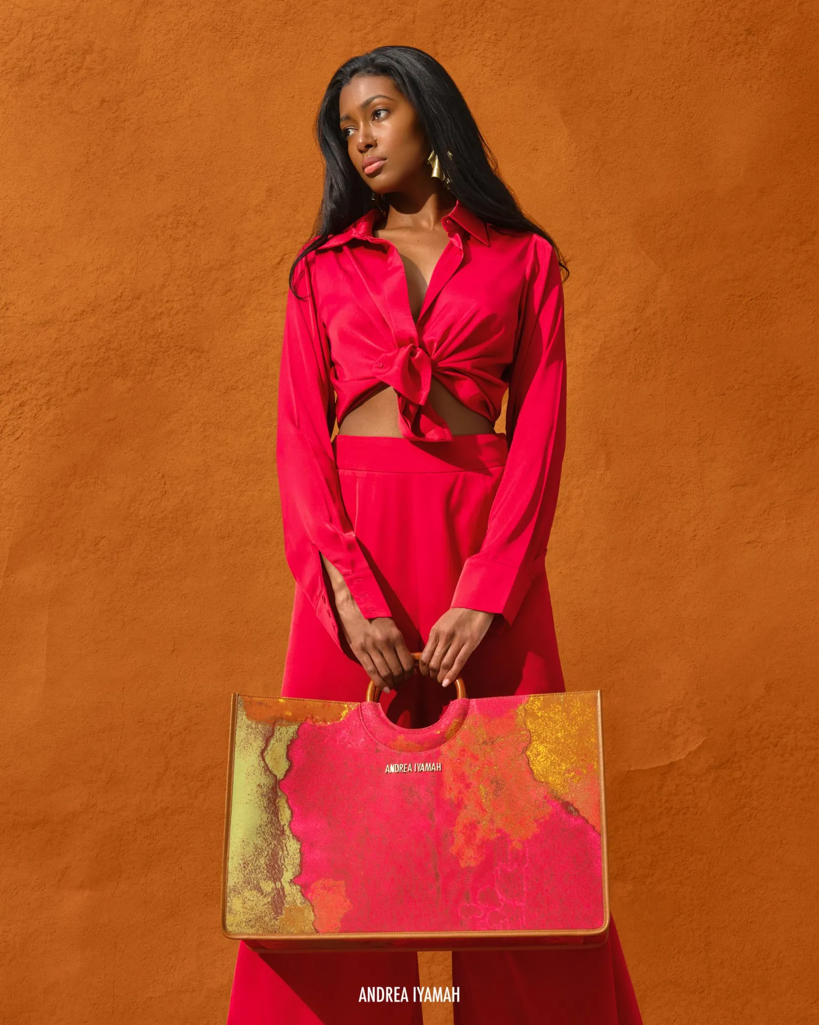Ara Pants-Ruby<Andrea Iyamah Cheap