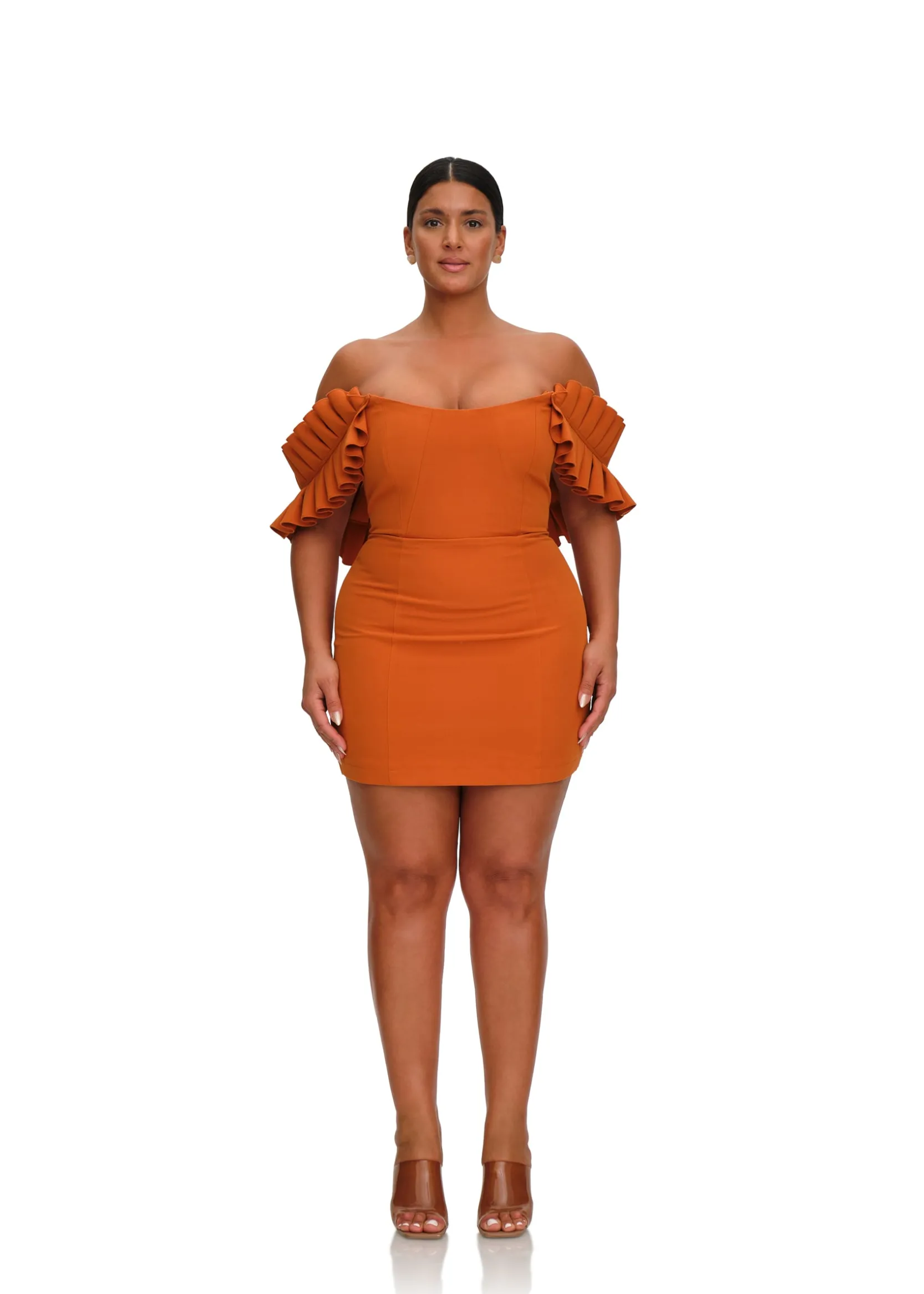 Azo Dress-Tangerine<Andrea Iyamah Sale