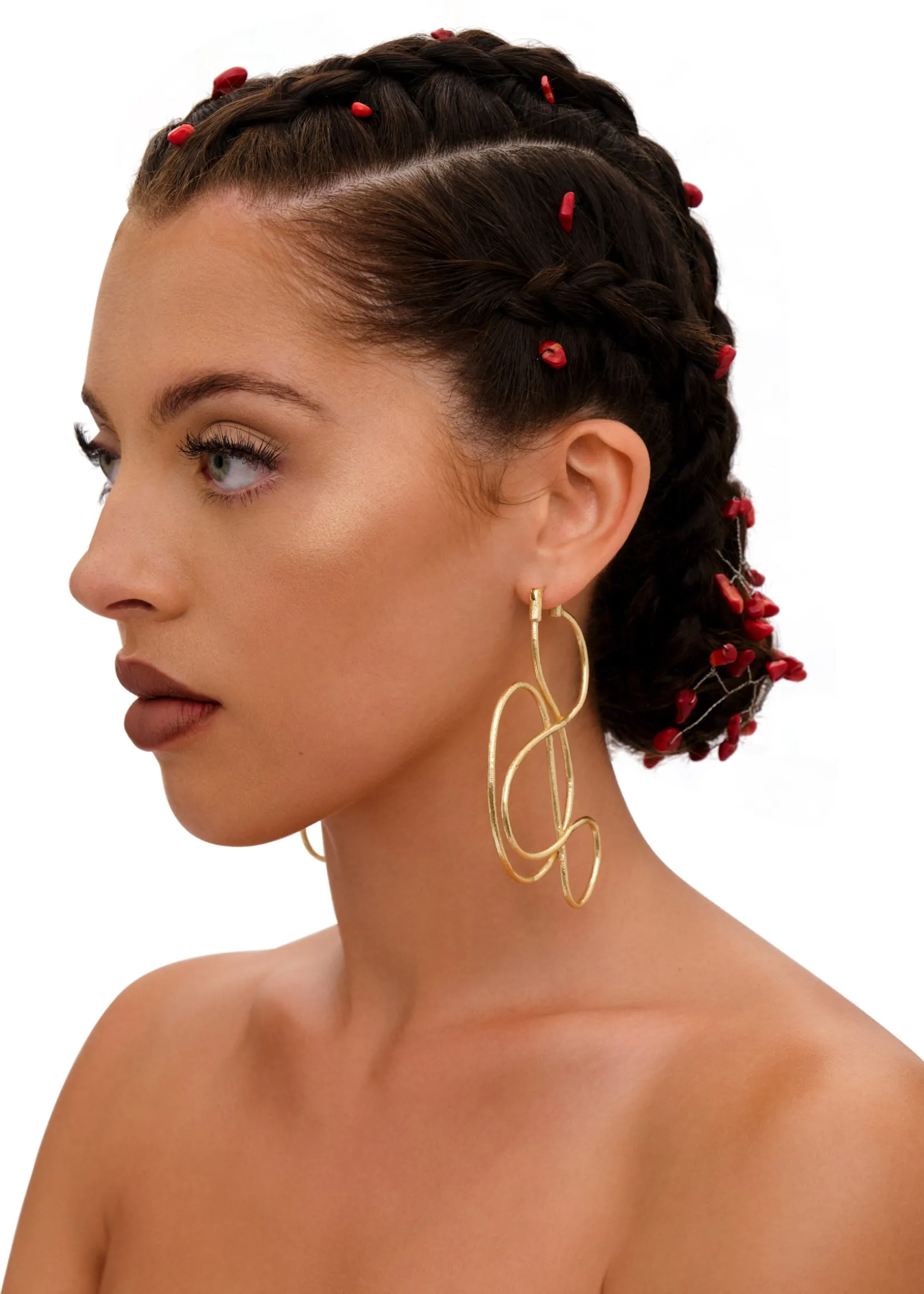 Clef Earrings<Andrea Iyamah Online