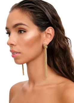 Dani Earring-Gold<Andrea Iyamah Best