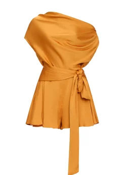 Edah Romper-Gold<Andrea Iyamah New