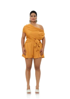 Edah Romper-Gold<Andrea Iyamah New