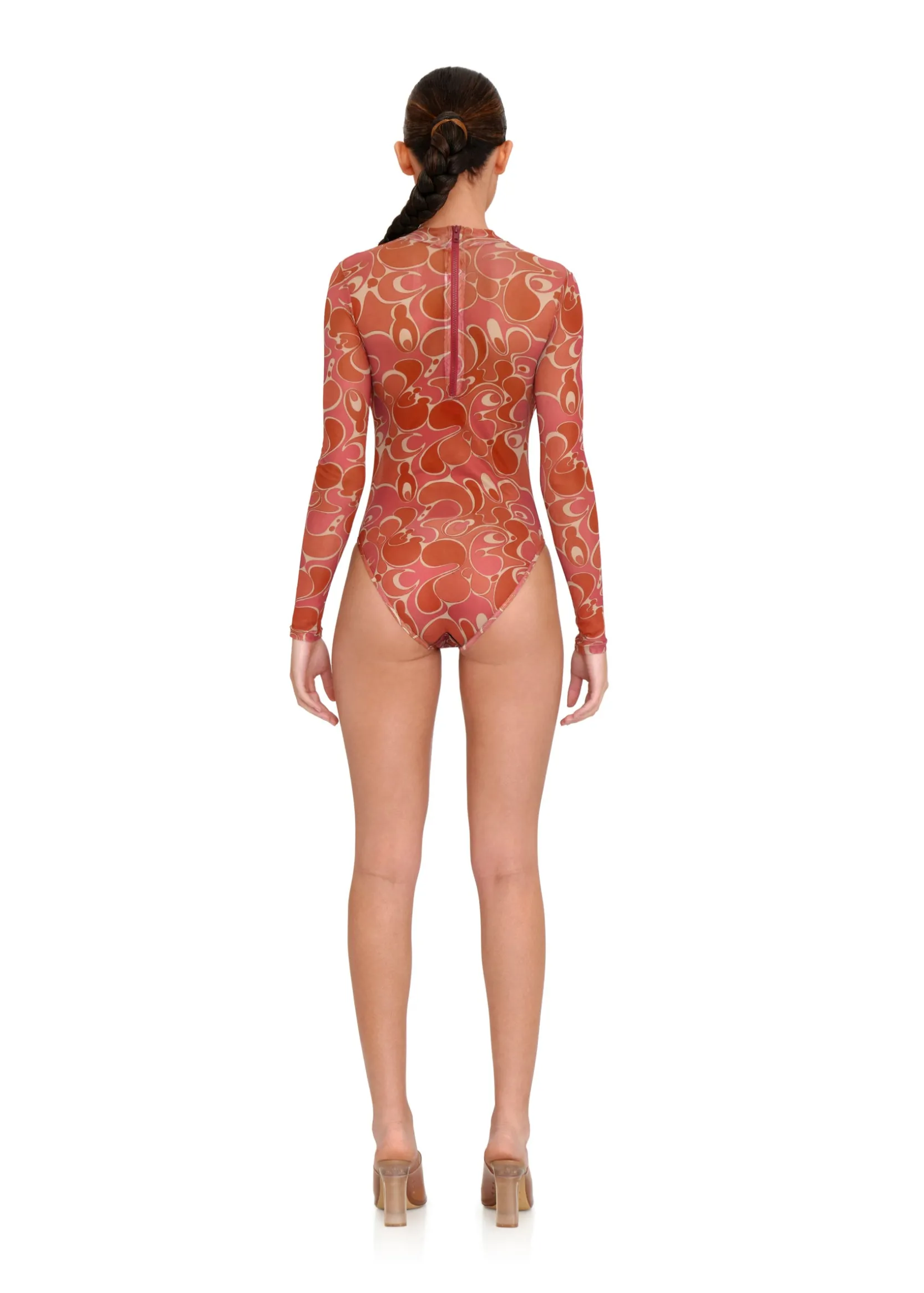 Elle Caro Print Bodysuit<Andrea Iyamah Fashion