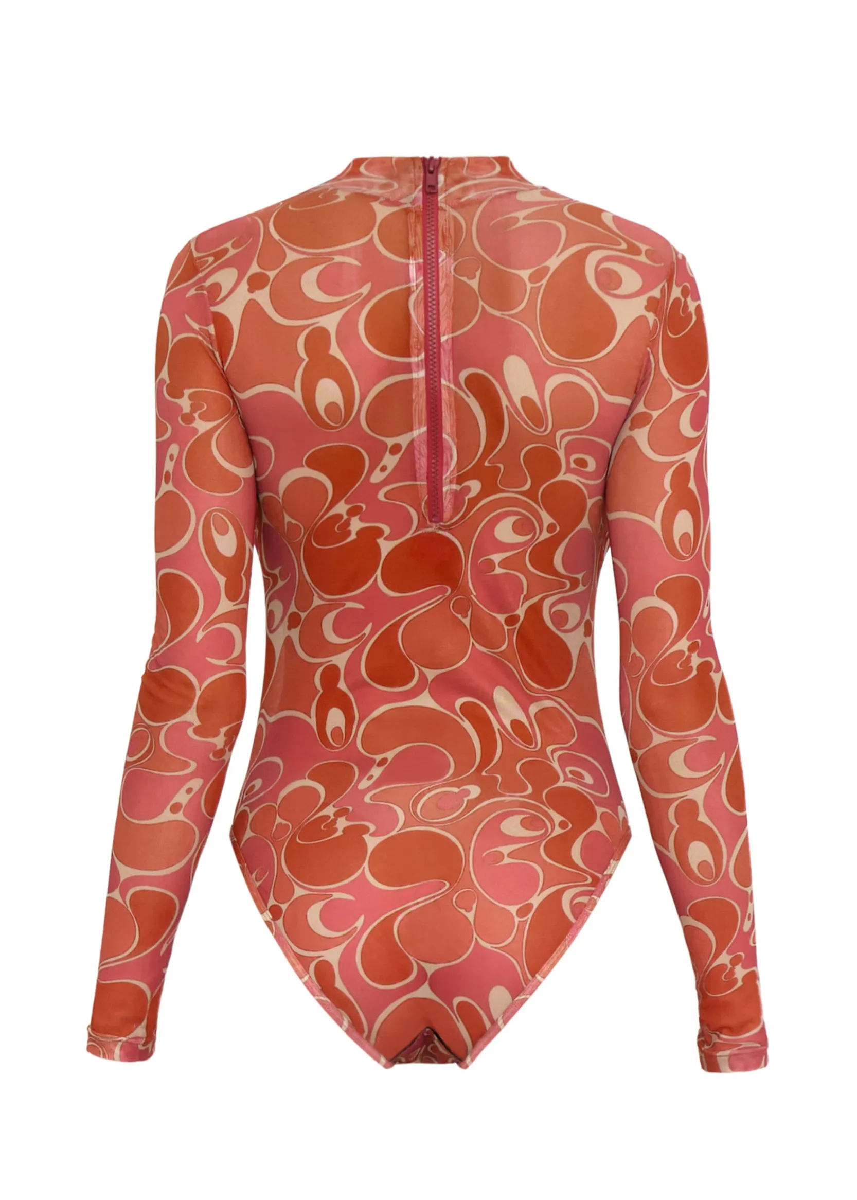Elle Caro Print Bodysuit<Andrea Iyamah Fashion