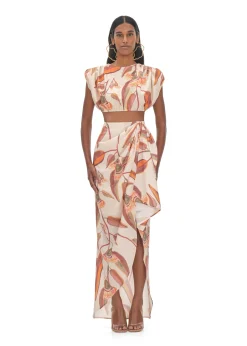 Halima Eucalyptus Cropped Top<Andrea Iyamah Clearance