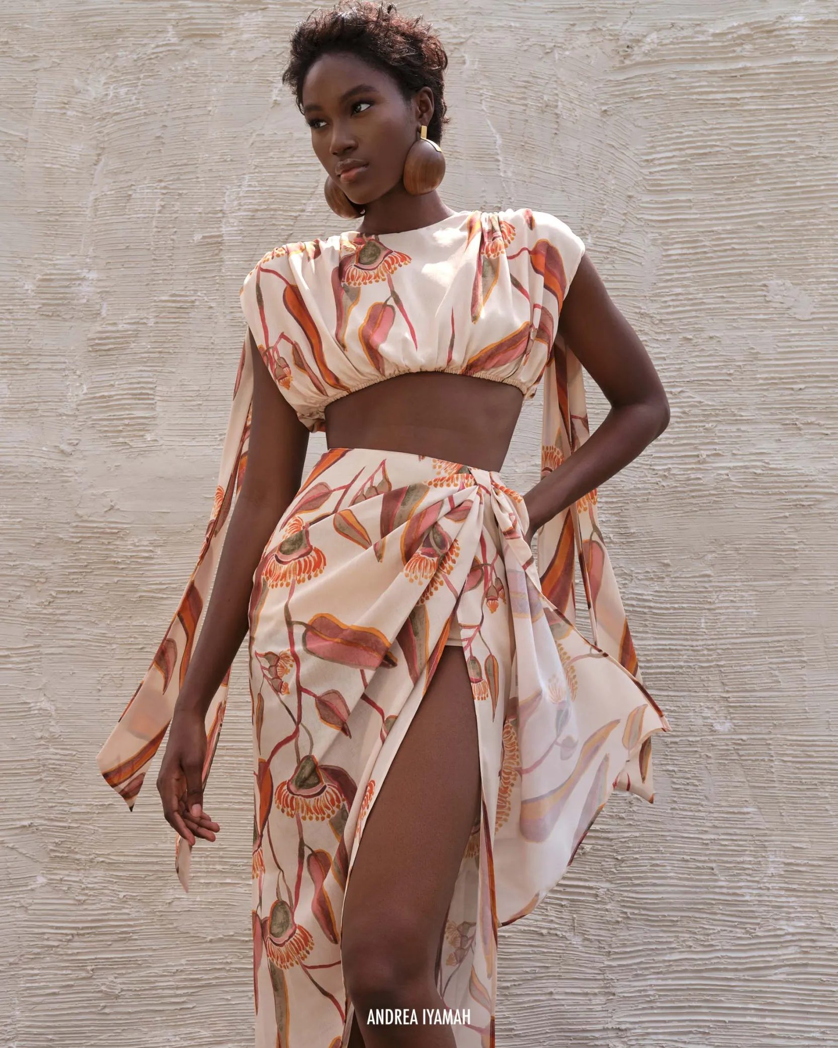 Halima Eucalyptus Cropped Top<Andrea Iyamah Clearance