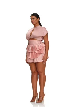 Hibi Shorts-Pearl Pink<Andrea Iyamah Outlet