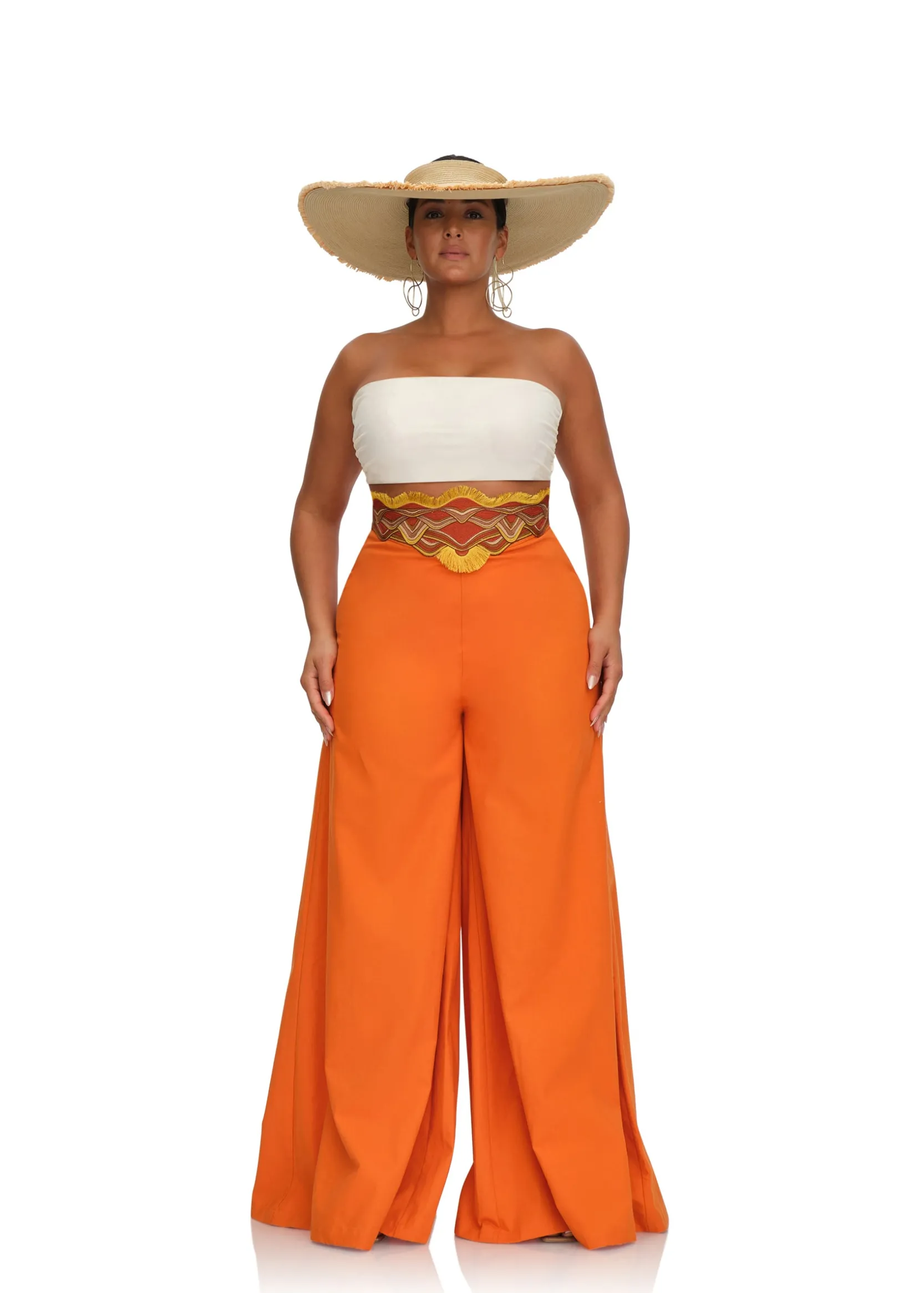 Ilo Pants-Clay<Andrea Iyamah Hot