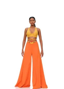 Ilo Pants-Clay<Andrea Iyamah Hot