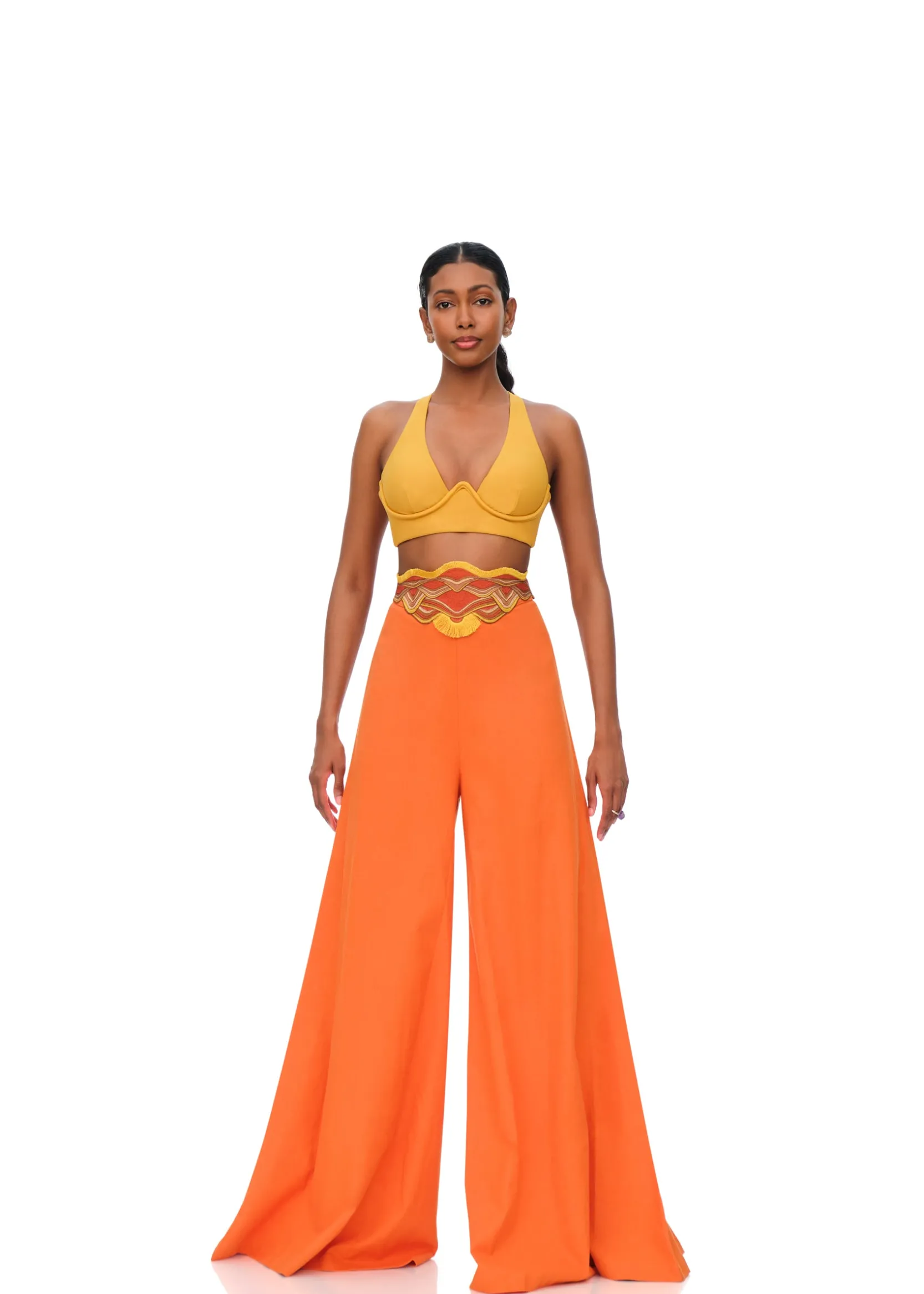 Ilo Pants-Clay<Andrea Iyamah Hot
