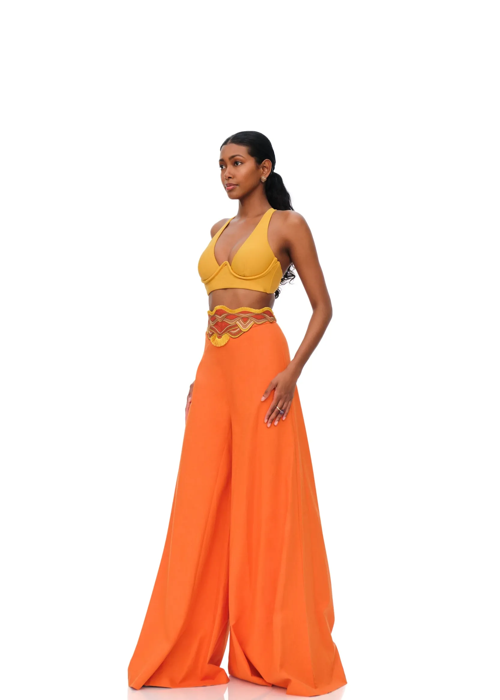 Ilo Pants-Clay<Andrea Iyamah Hot