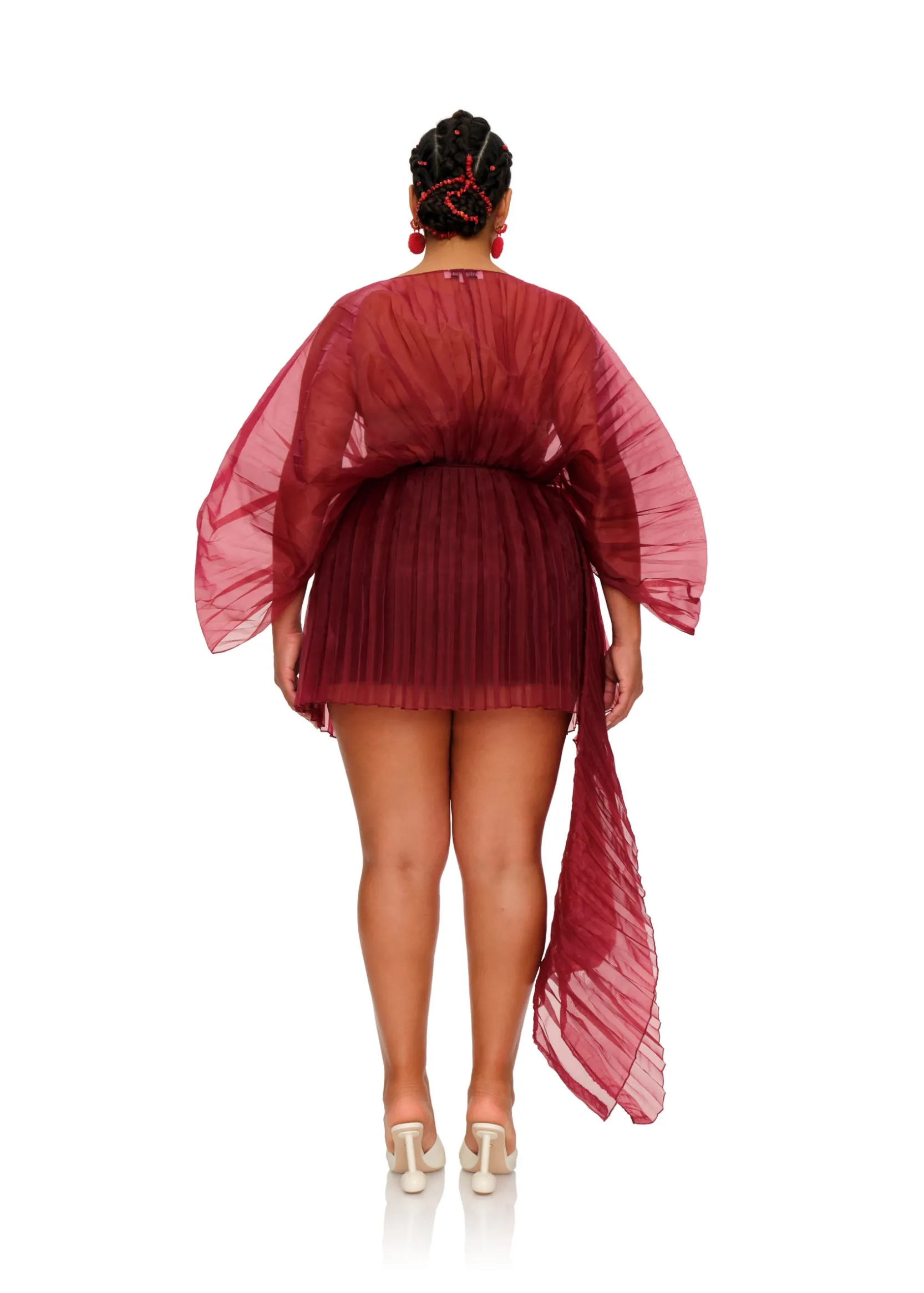 Ime Skirt-Wine<Andrea Iyamah Discount