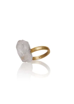 Karr Crystal Gemstone Ring<Andrea Iyamah Shop