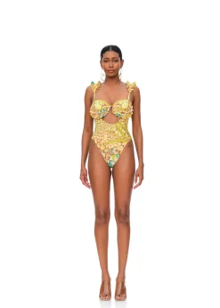 Kuji One Piece Swimsuit-Ilia Print<Andrea Iyamah Online