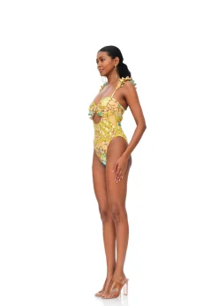 Kuji One Piece Swimsuit-Ilia Print<Andrea Iyamah Best