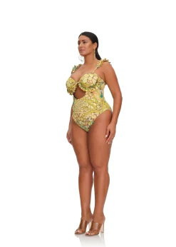 Kuji One Piece Swimsuit-Ilia Print<Andrea Iyamah Best