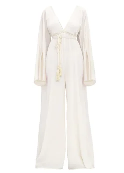 Lili Jumpsuit-Ivory<Andrea Iyamah Best
