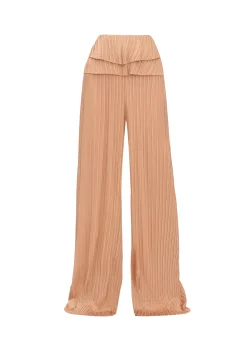 Linea Toffee Pleated Pants<Andrea Iyamah Cheap