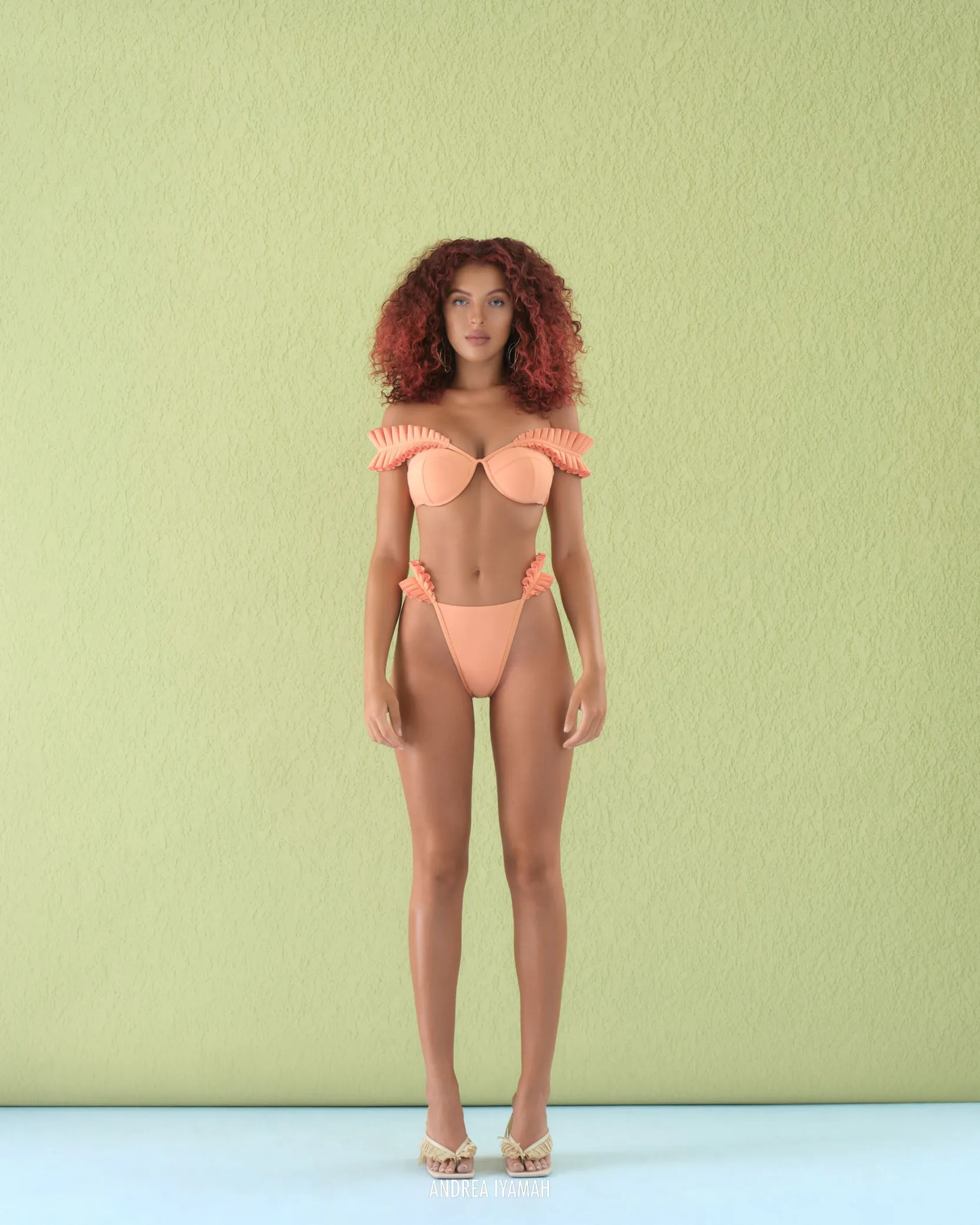 Mulan Bikini-Peach<Andrea Iyamah Best Sale