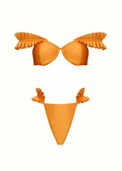 Mulan Bikini-Sunset Gold<Andrea Iyamah Fashion