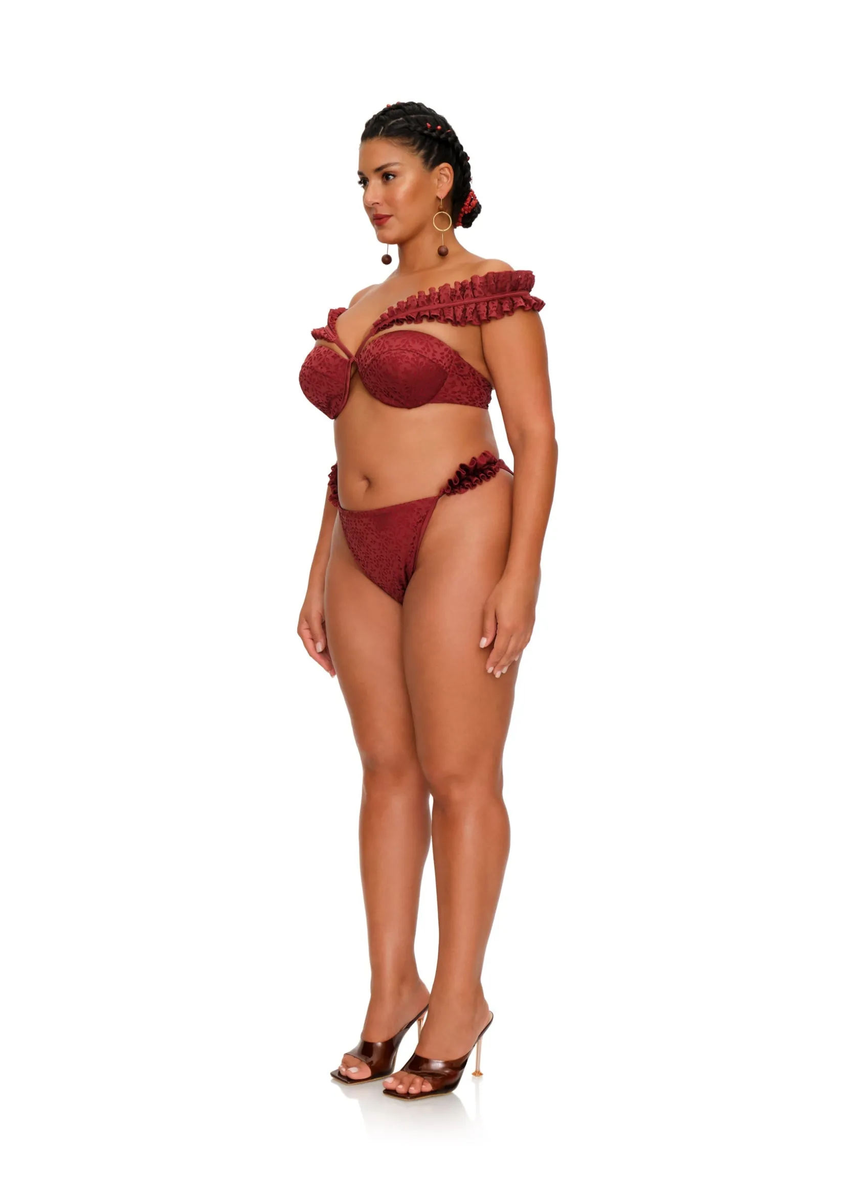Mulan Bikini-Wine<Andrea Iyamah Fashion