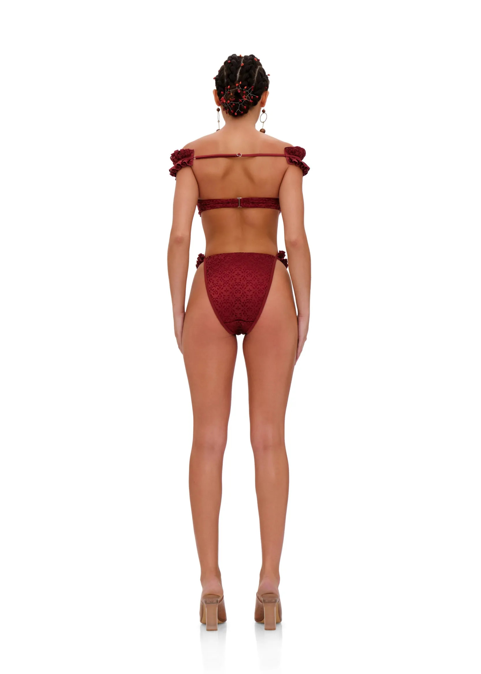 Mulan Bikini-Wine<Andrea Iyamah Fashion