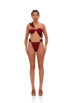 Mulan Bikini-Wine<Andrea Iyamah Fashion
