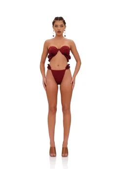 Mulan Bikini-Wine<Andrea Iyamah Fashion