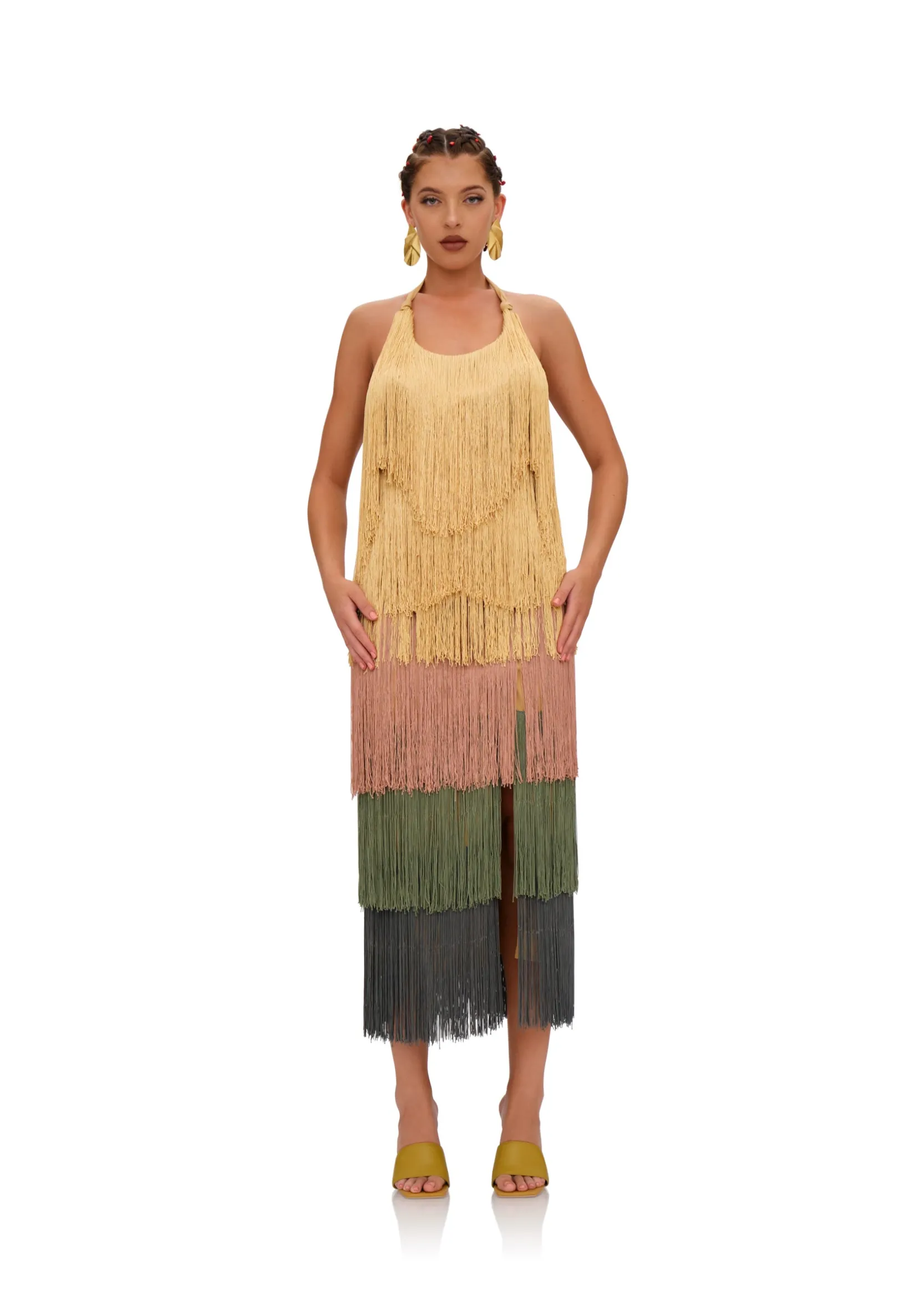Neme Midi Dress<Andrea Iyamah Outlet