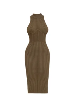 Nesi Jade Knit Midi Dress<Andrea Iyamah Fashion