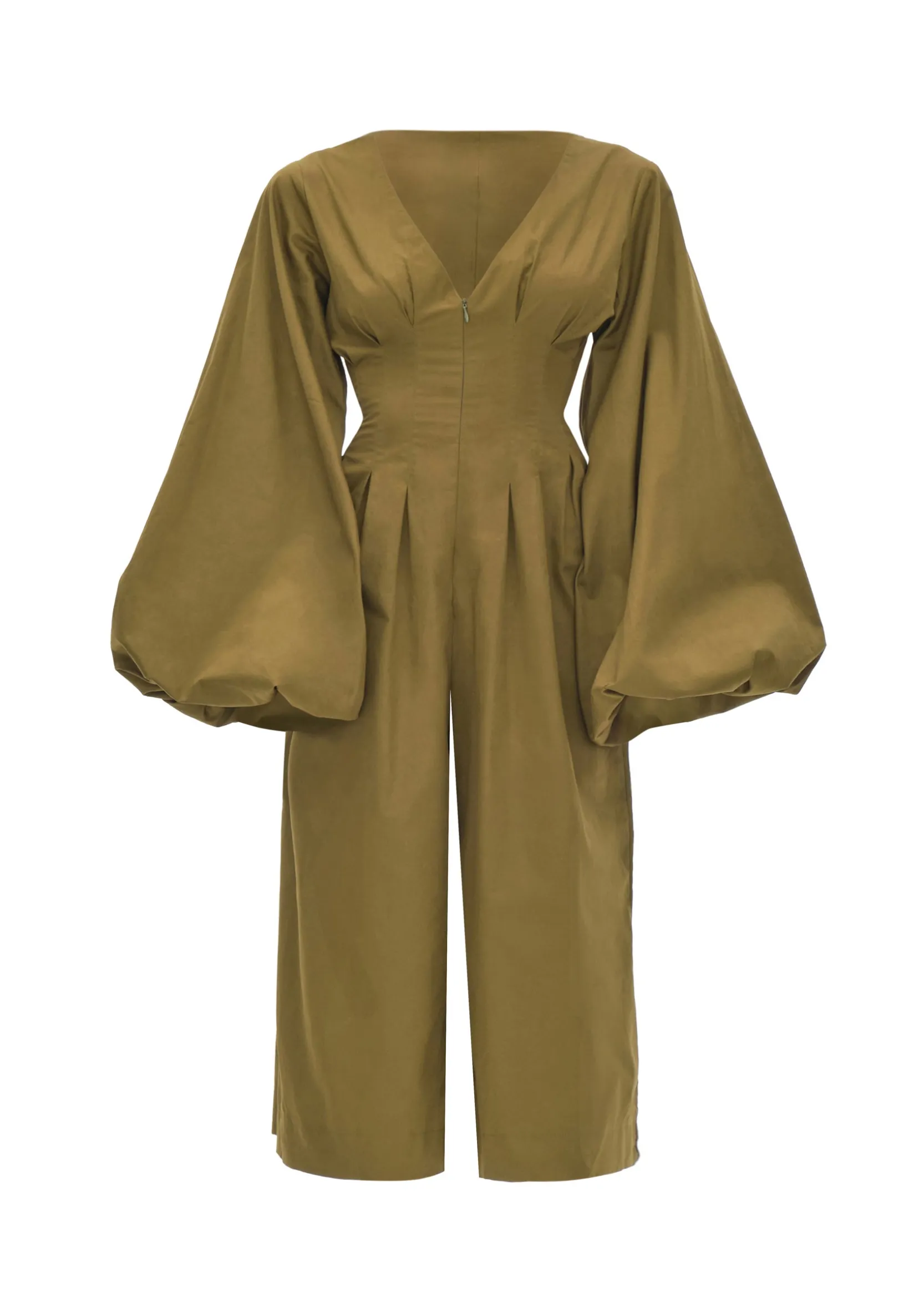 Nia Culotte Olive Jumpsuit<Andrea Iyamah Flash Sale