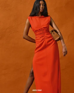 Niro Dress-Sunset<Andrea Iyamah New
