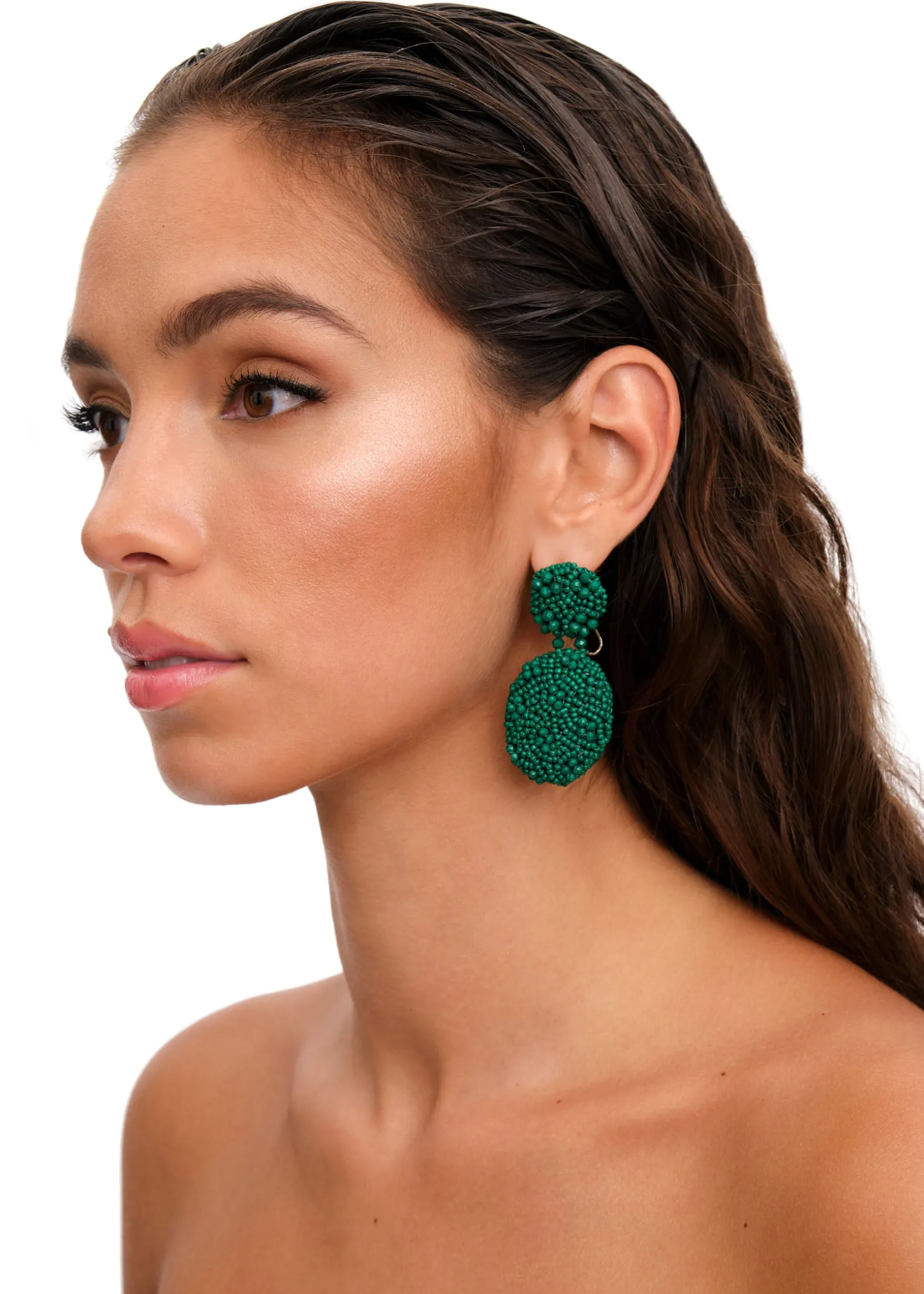 Odi Earring-Green<Andrea Iyamah Sale