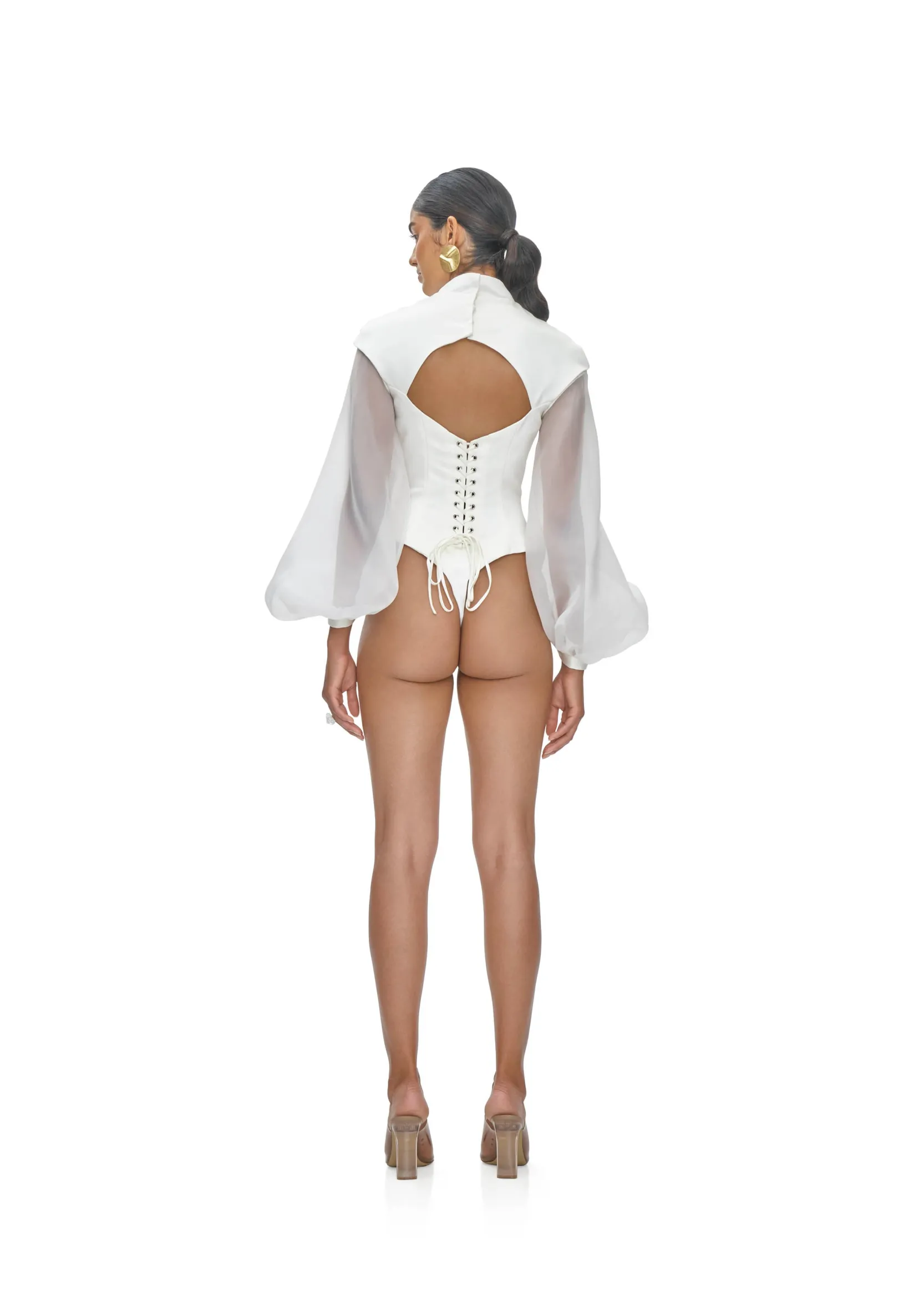 Odon Bubble Sleeve Leotard<Andrea Iyamah Fashion