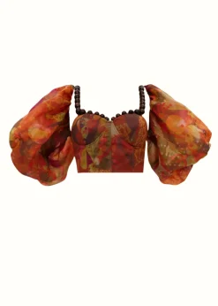 Omma Crop Top-Kola Print<Andrea Iyamah Outlet