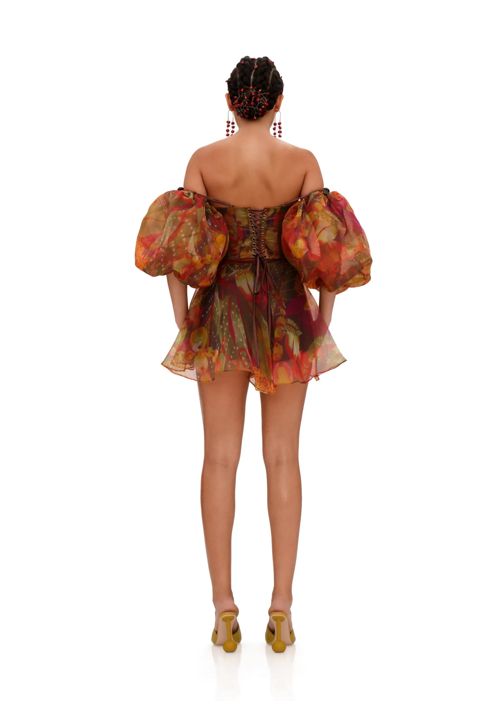 Omma Crop Top-Kola Print<Andrea Iyamah Outlet