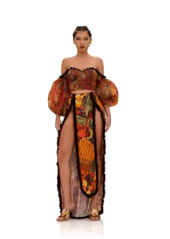 Omma Sarong Skirt<Andrea Iyamah Outlet