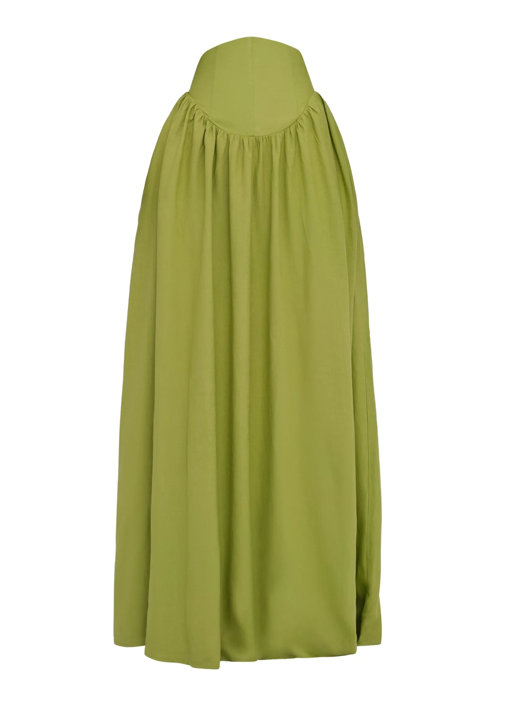 Pado Corset Maxi Skirt-Lime<Andrea Iyamah Cheap
