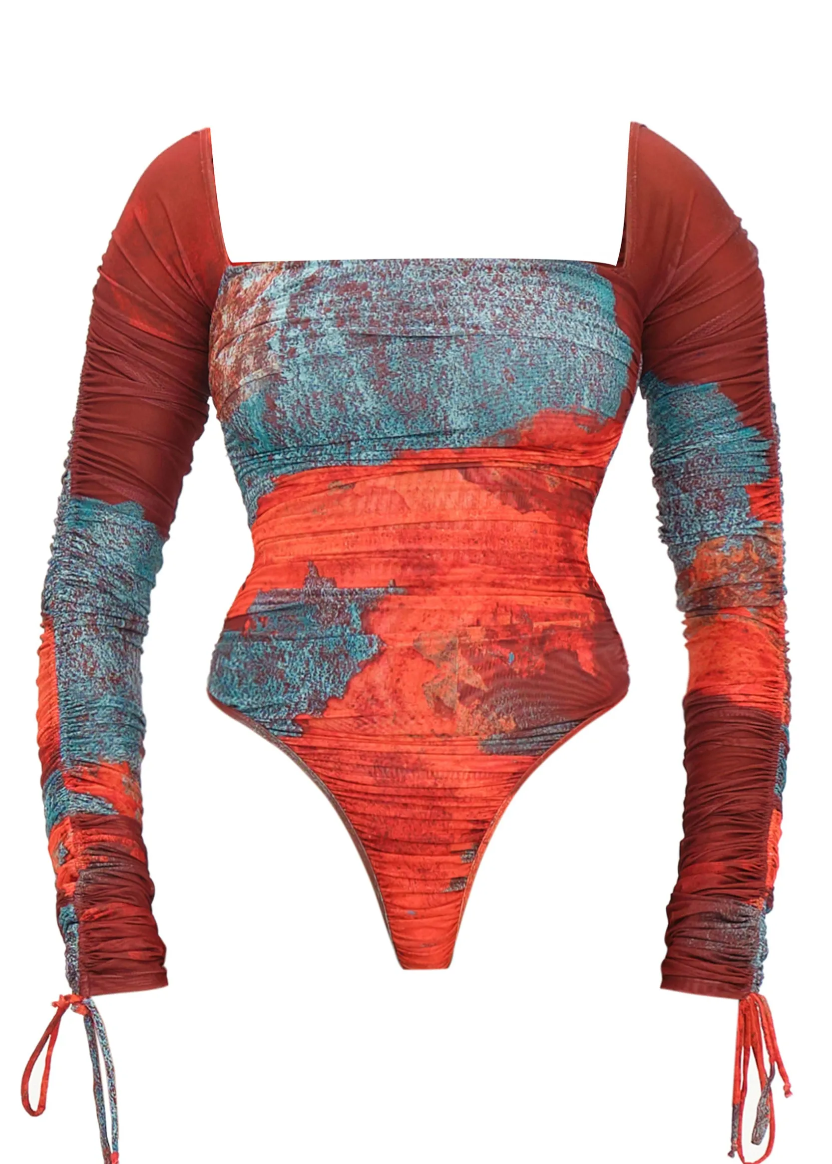 Paro Mesh Bodysuit<Andrea Iyamah Online