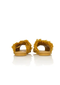 Pola Slippers-Mustard<Andrea Iyamah Best Sale
