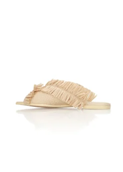 Pola Slippers-Natural<Andrea Iyamah Outlet