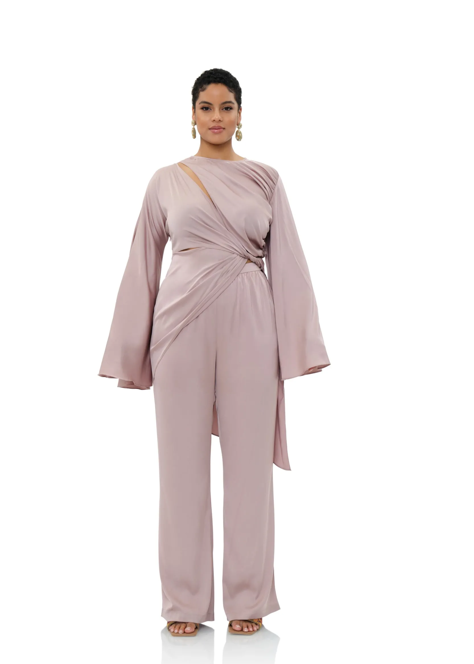 Reba Pants-Pearl Purple<Andrea Iyamah Best Sale